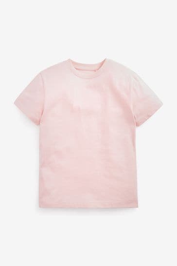 Pink Plain T-Shirt (3-16yrs)