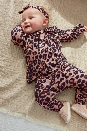 Infant leopard 2024 leggings