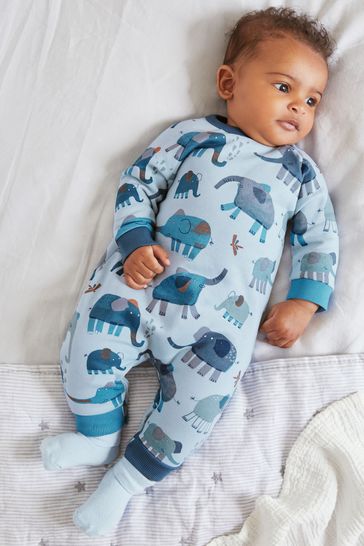 Baby blue romper suit clearance