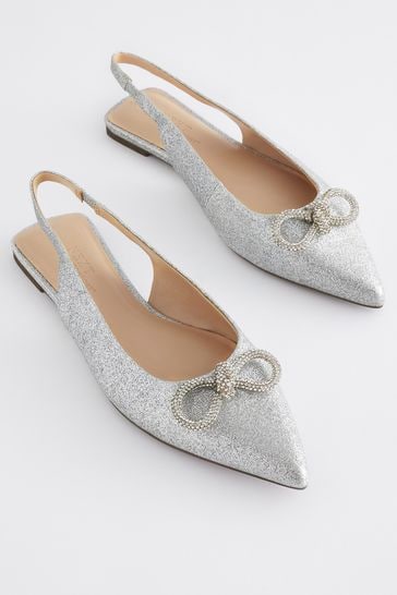 Buy Forever Comfort® Bow Slingback Flats from Next Ireland
