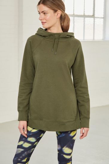 Next longline hoodie top