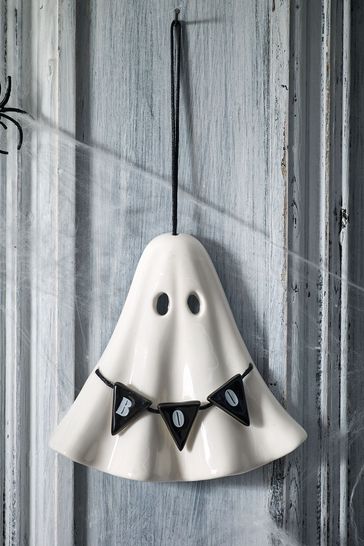 White Halloween Ghost Hanging Decoration