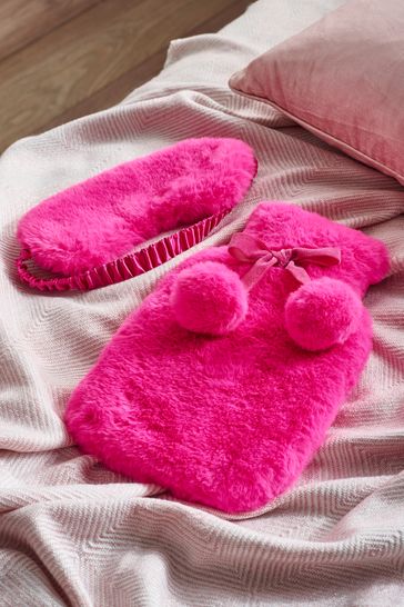 hot water bottle slippers set