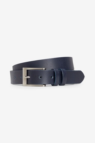 Navy Blue Next Leather Belt