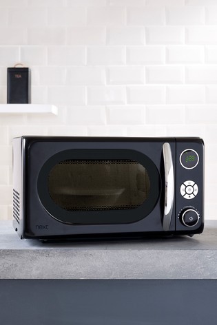 Black Digital 800W 20L Microwave