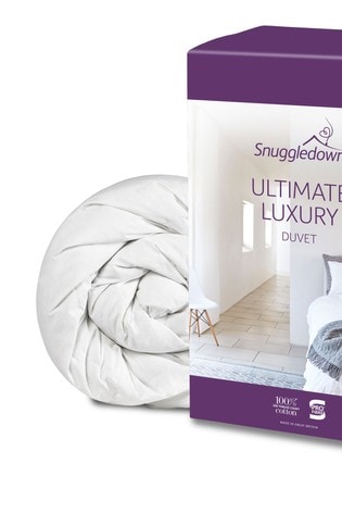 Details about   10.5 Tog Duvet Snuggledown Ultimate Luxury Microfibre in 4 Sizes*FREE DELIVERY* 
