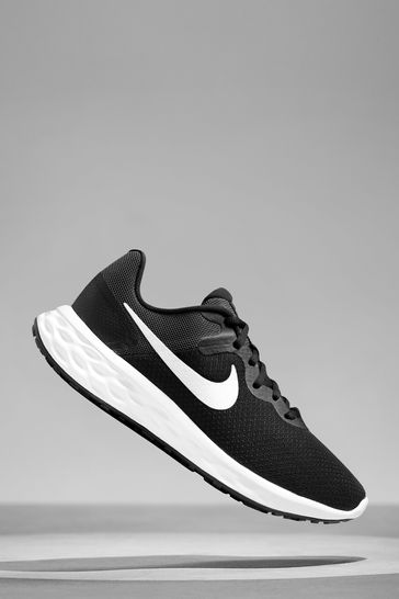 Nike Black Revolution 6 Running Trainers