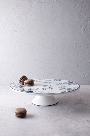 Blue Blueprint Collectables 1 Tier Cake Stand