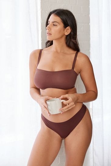 Buy Nude DD+ Non Pad Minimise Strapless Bandeau Bra from Next USA