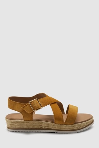 Buy Ochre Forever Comfort® Flatform Sandals from the Next UK online shop