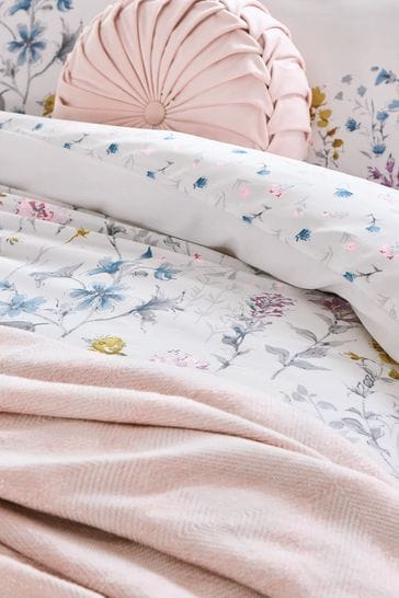 Laura Ashley Multi Wild Meadow Duvet Cover And Pillowcase Set