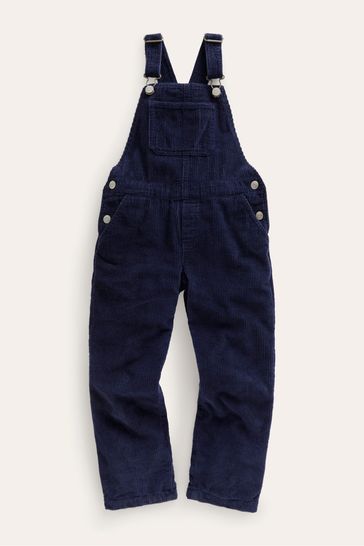Boden Blue Cord Utility Dungarees