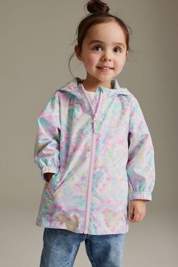 Pastel Heart Shower Resistant Printed Cagoule (3mths-7yrs)