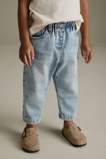 Denim Lightwash Mom Jeans (3mths-7yrs)
