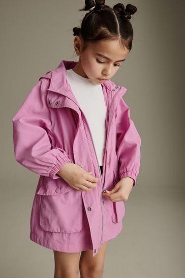 Pink Shower Resistant Cagoule (3-16yrs)