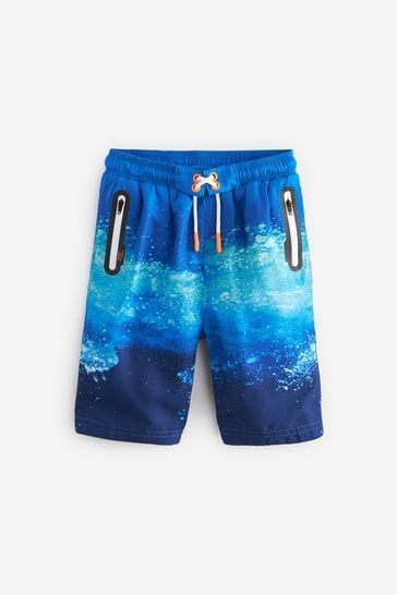 Blue Board Swim Shorts (3-16yrs)