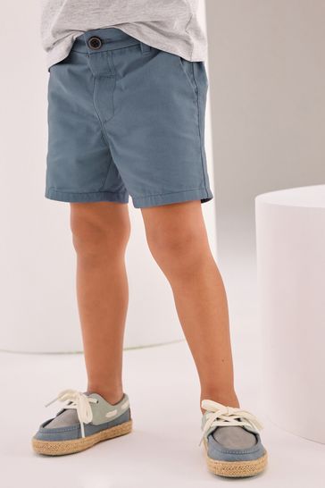 Mid Blue Chinos Shorts (3mths-7yrs)