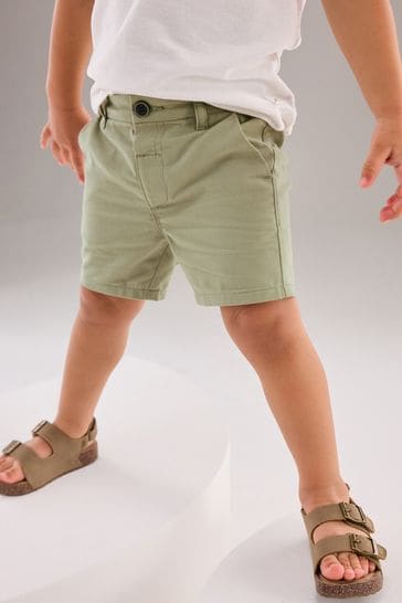 Sage Green Chinos Shorts (3mths-7yrs)