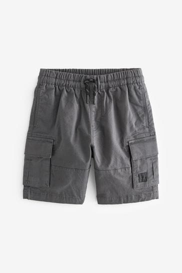 Charcoal Grey Cargo Shorts (3-16yrs)