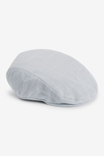 Grey Baby Flat Cap (0mths-2yrs)