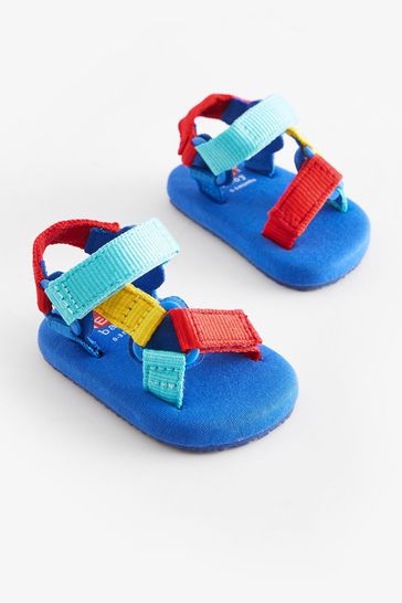 Bright Multi Colour Bright Baby Trekker Sandals (0-24mths)