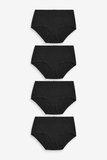 Pack of 4 Black underwear for Girls & Women