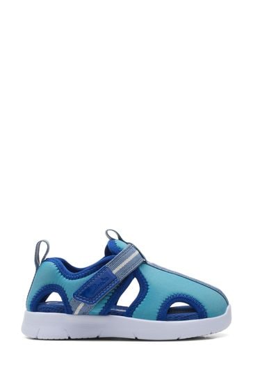 Clarks Blue Multi Fit Combi Ath Water Sandals