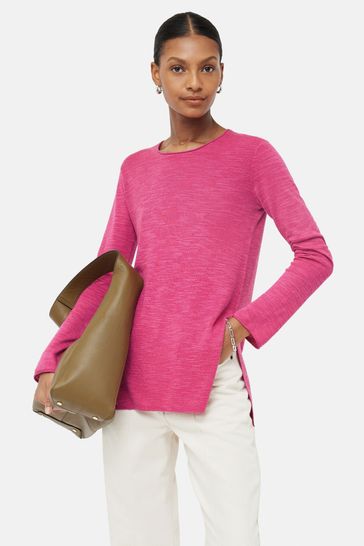Jigsaw pink jumper hot sale