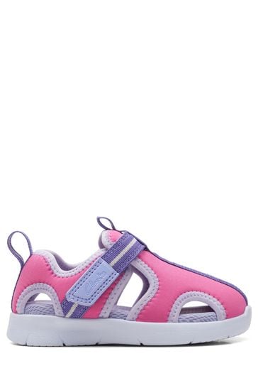 Clarks Pink Toddler Water Sandals