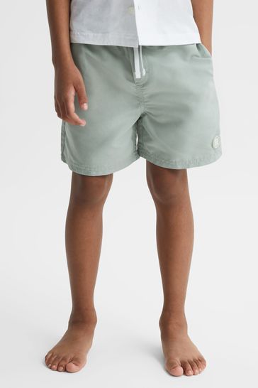 Buy Reiss Mint Wave Junior Plain Drawstring Swim Shorts from Next