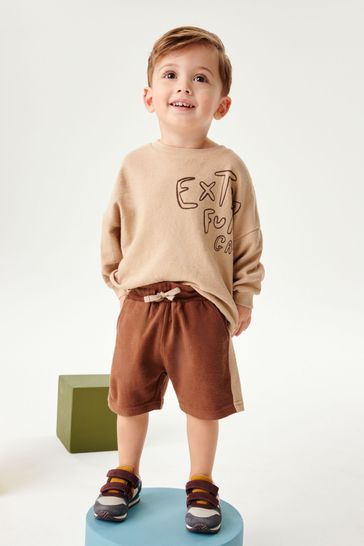 brown long sleeve top child