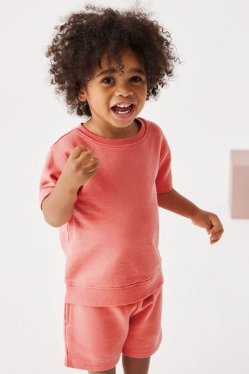 Coral red t shirt shop