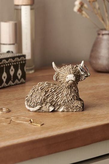 Natural Hamish The Highland Cow Ring Holder