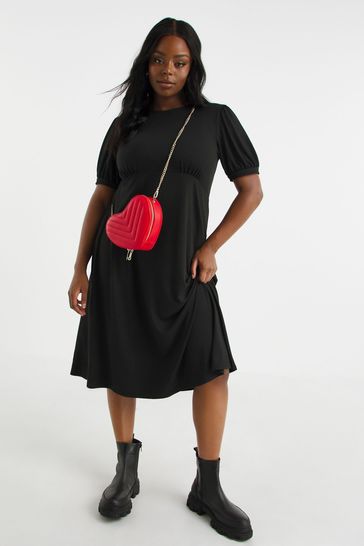 Simply be outlet black dress