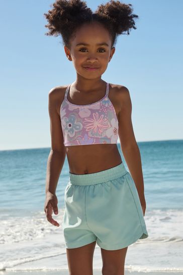 Teal Blue Beach Shorts