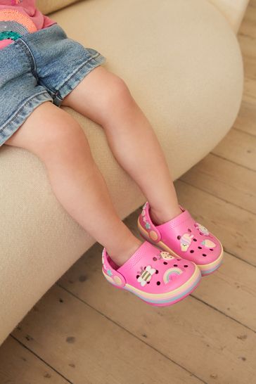 Pink Character Clogs
