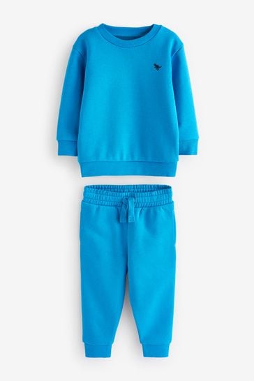 Blue Cobalt Jersey Sweatshirt And Joggers Set (3mths-7yrs)
