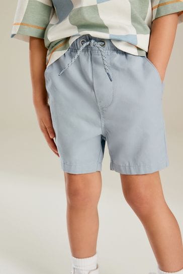Pale Blue Pull-On Shorts (3mths-7yrs)