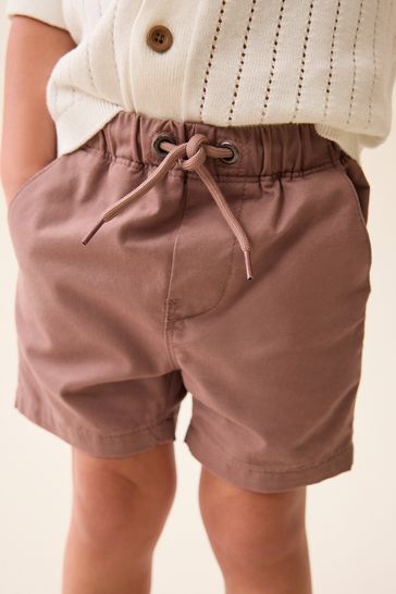 Dark Pink Pull-On Shorts (3mths-7yrs)