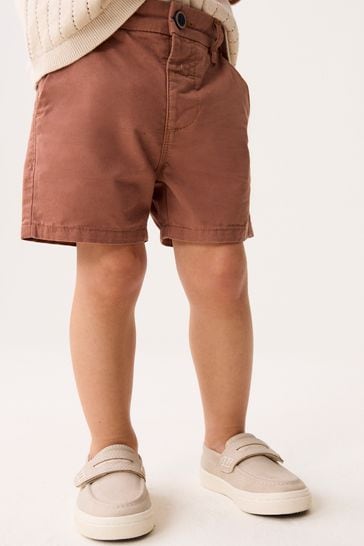 Rust Brown Chinos Shorts (3mths-7yrs)