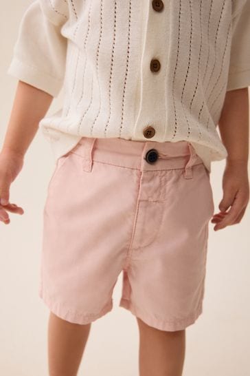 Pink Chinos Shorts (3mths-7yrs)