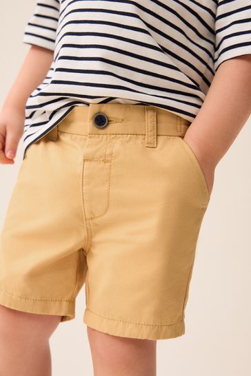 Ochre Yellow Chinos Shorts (3mths-7yrs)