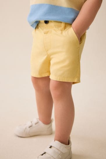 Yellow Chinos Shorts (3mths-7yrs)