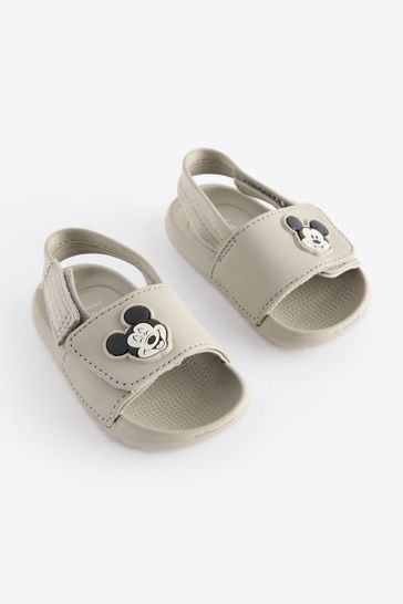 Neutral Mickey Baby Mickey Mouse Sliders (0-24mths)