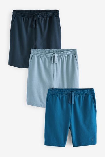 Blue Lightweight Shorts 3 Pack