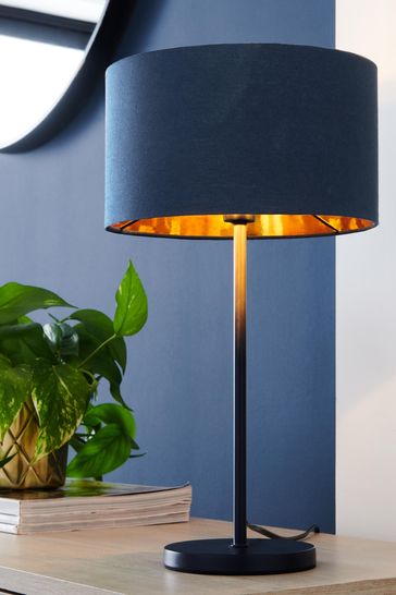 Small navy lamp new arrivals