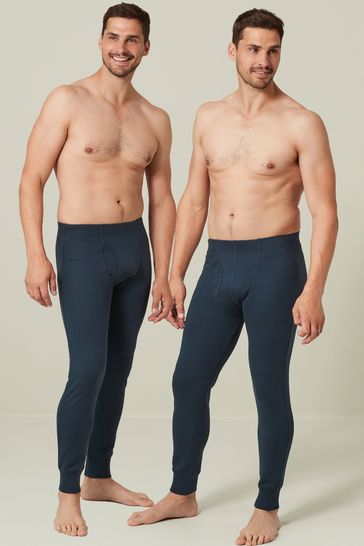 Buy Navy 2 Pack Thermal Leggings from Next USA