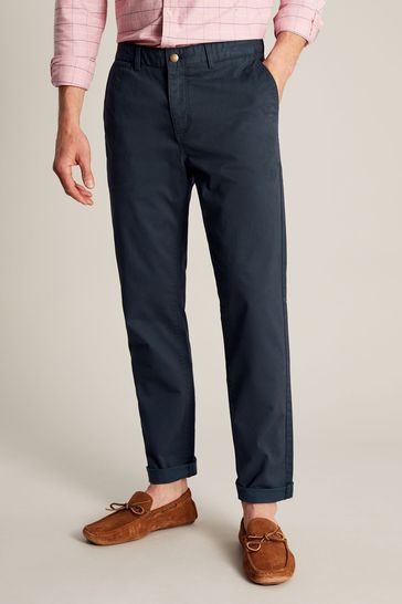 Mens navy blue 2025 slim fit chinos