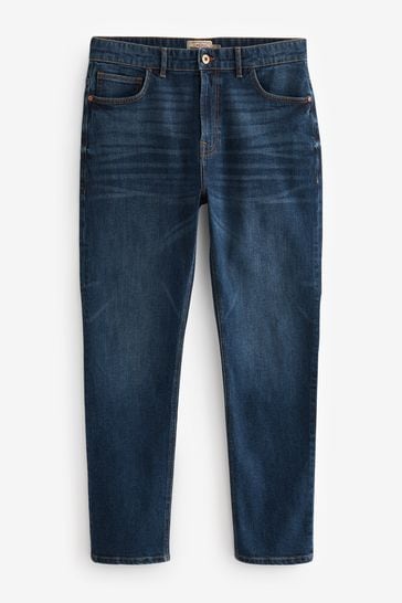Blue Regular Fit Vintage Stretch Authentic Jeans
