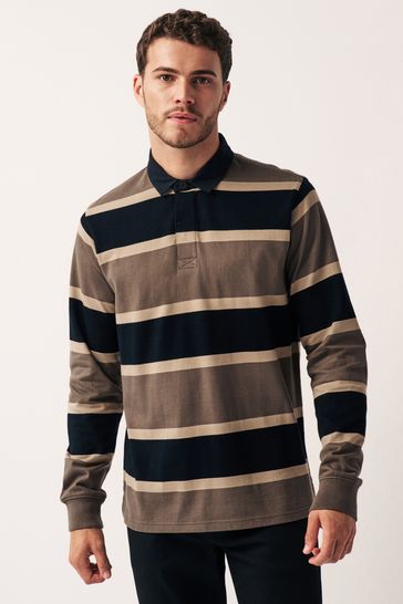 Long sleeve clearance rugby tee